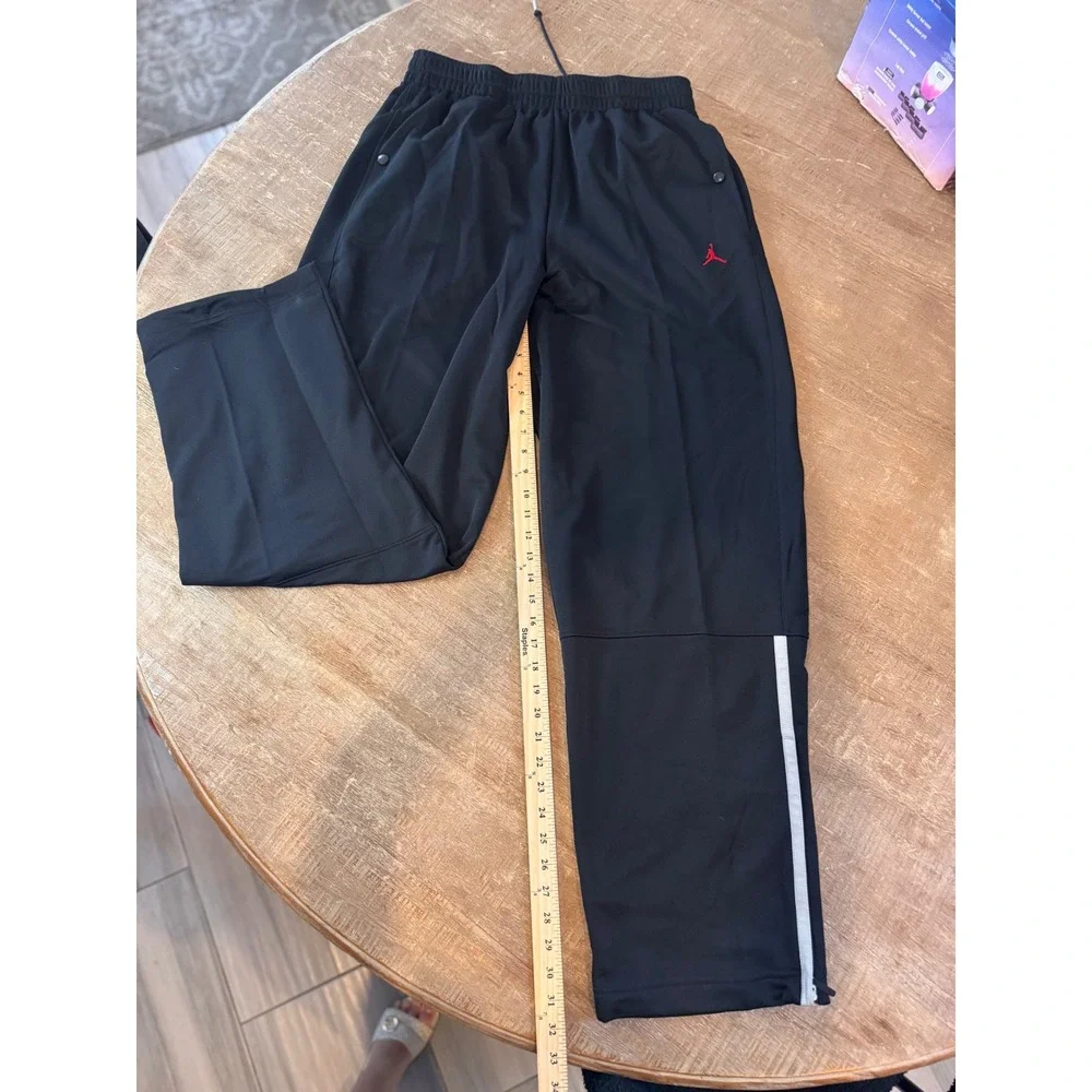 Vintage Nike Air Jordan Track Pants XL NWT Black Warmup Pants Streetwear 2000s